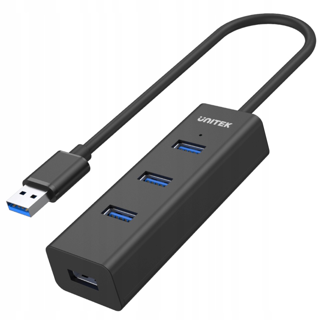 Купить АКТИВНЫЙ USB 3.0 ХАБ UNITEK Y-3089 4 ПОРТА 5 Гбит/с: отзывы, фото, характеристики в интерне-магазине Aredi.ru