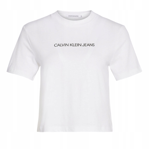 Koszulka DAMSKA Calvin Klein T-shirt biały XS