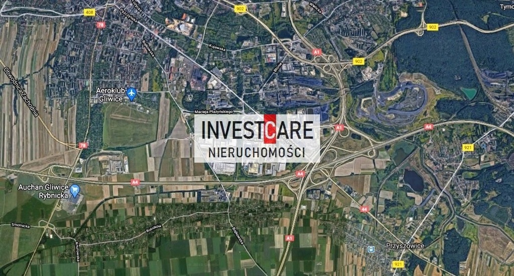 Działka, Gliwice, 2000 m²