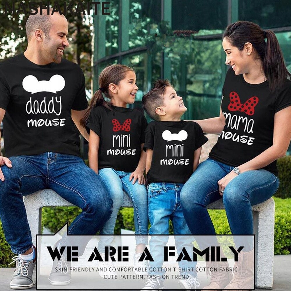 NASHAKAITE Family Look Daddy Mommy and me Clothes
