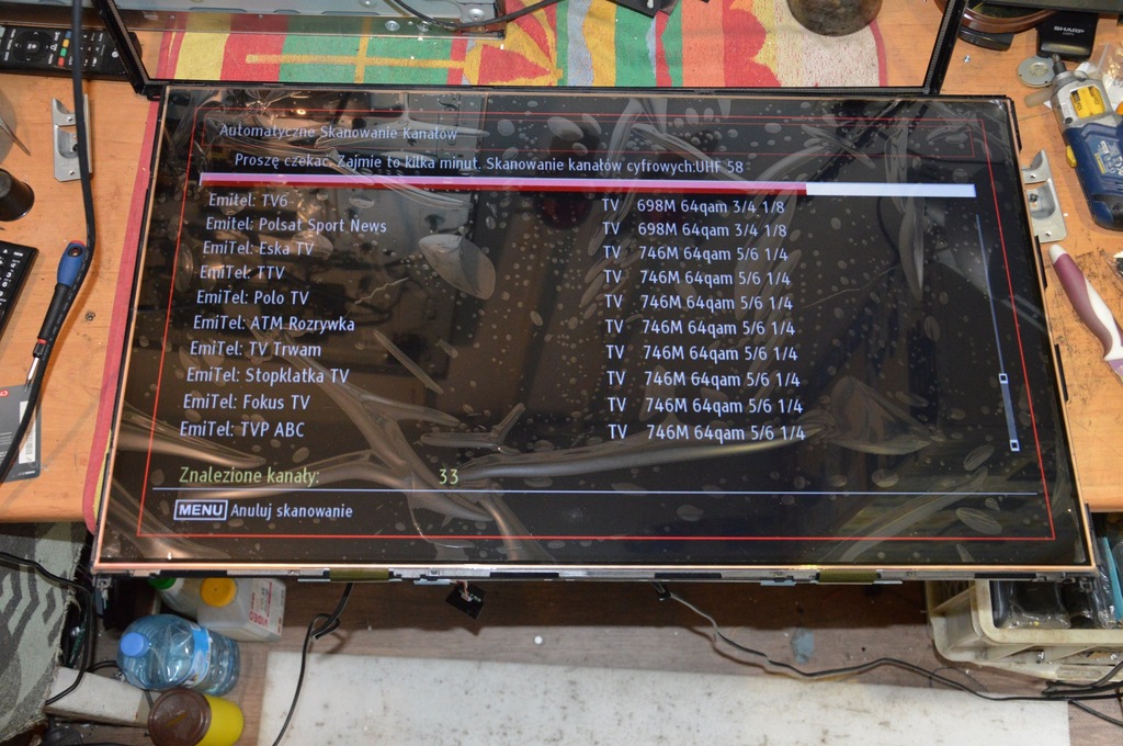 MATRYCA - Z WYMIANĄ - DO TELEWIZORA LG 43LF631V
