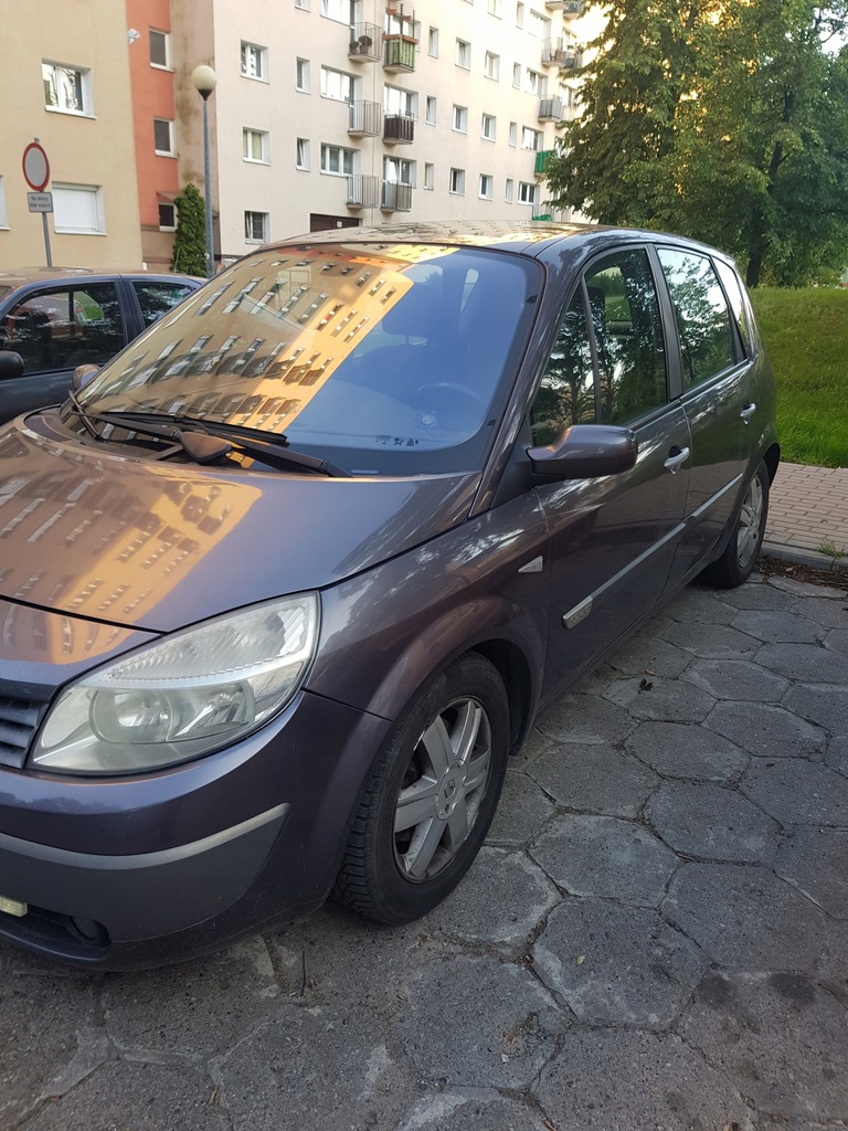 Renault Scenic II 1,9 dci 2004 r. panorama 8134975663