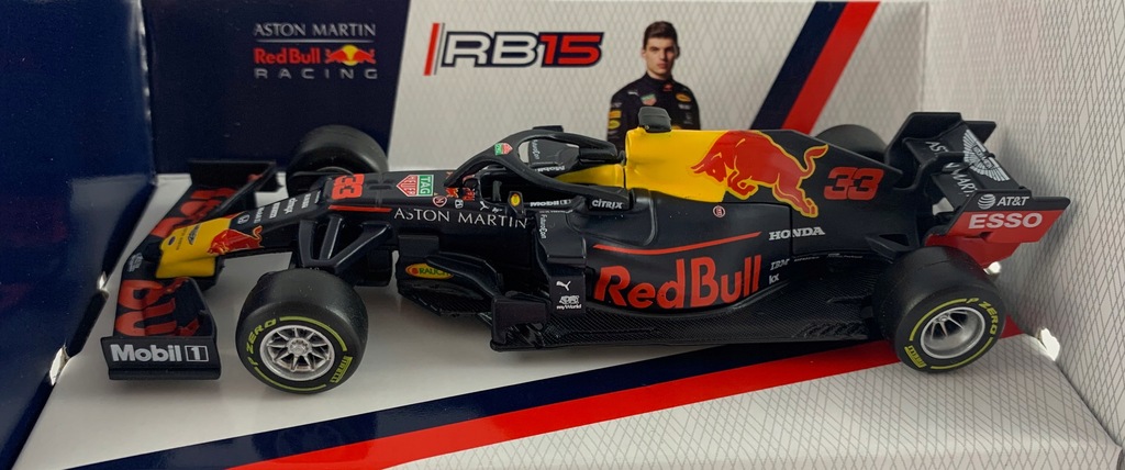 Купить Автомобиль RB15 F1 Red Bull Макса Ферстаппена ББураго 1:43: отзывы, фото, характеристики в интерне-магазине Aredi.ru