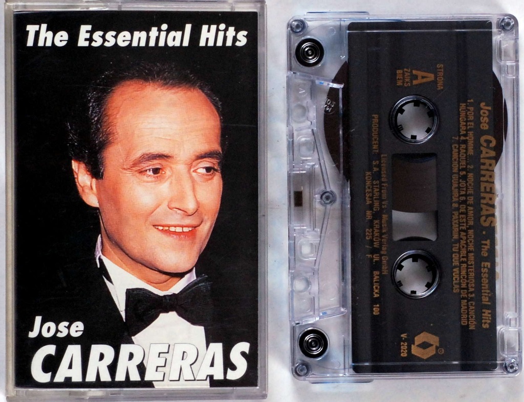Купить Хосе Каррерас - The Essential Hits (кассета) BDB: отзывы, фото, характеристики в интерне-магазине Aredi.ru