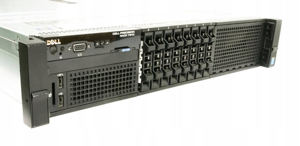 DELL Precision R7910 2x E52667v3 64GB 0G W10 RACK 12127431181 oficjalne archiwum Allegro