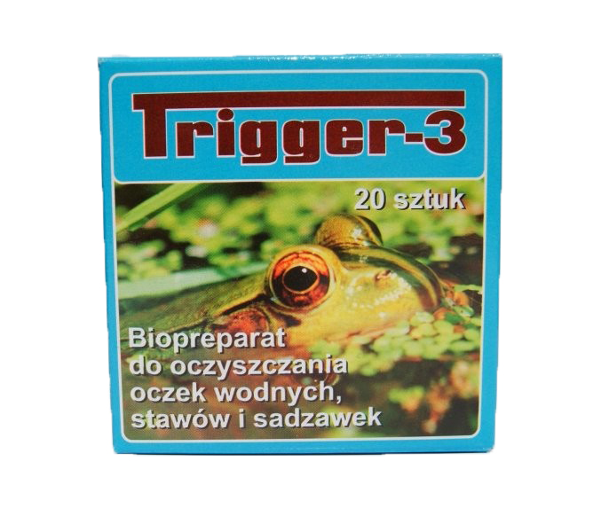 TRIGGER-3,20 szt OCZKO WODNE KONIEC Z ZIELONĄ WODĄ