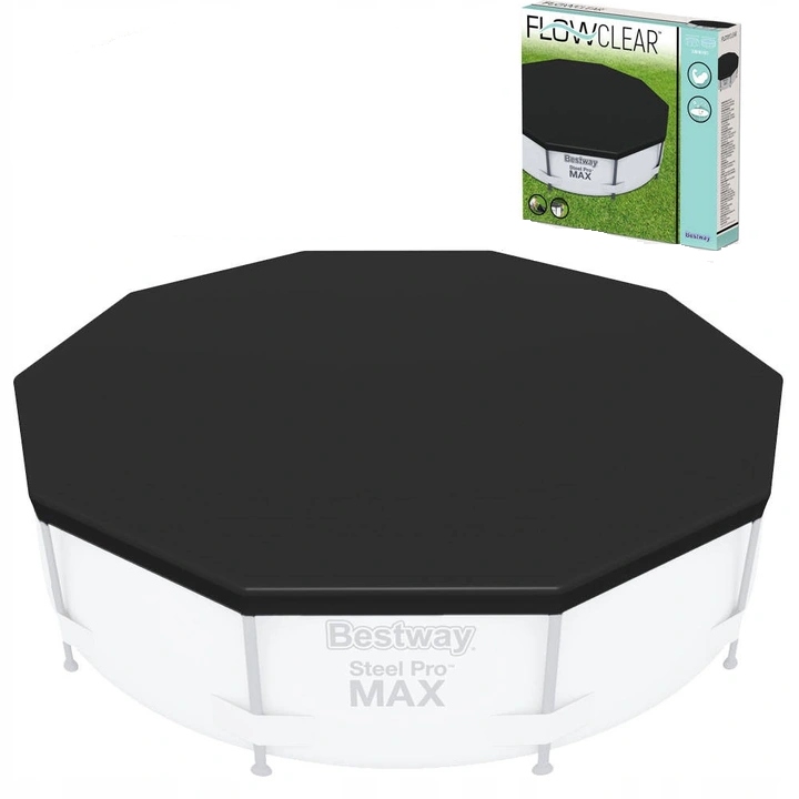 POKRYWA NA BASEN STELAŻOWY 366 cm BESTWAY 58037 - 11292936049 ...