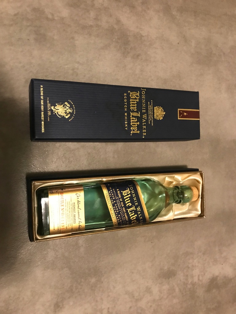 Johnnie Walker Blue Label 200 Ml 8559793493 Oficjalne Archiwum Allegro