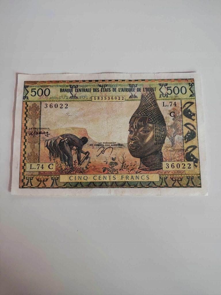 Burkina Faso - 500 Franków