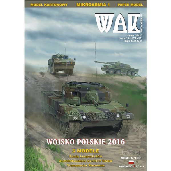 Купить WAK 6/16 Микроармия 01 - Войско Польское 2016 1:50: отзывы, фото, характеристики в интерне-магазине Aredi.ru