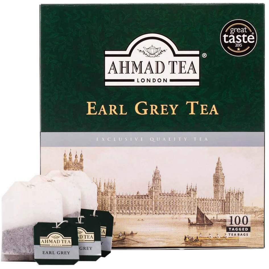 AHMAD TEA EARL GREY HERBATA CZARNA EKSPRESOWA - 12571334750 - oficjalne ...