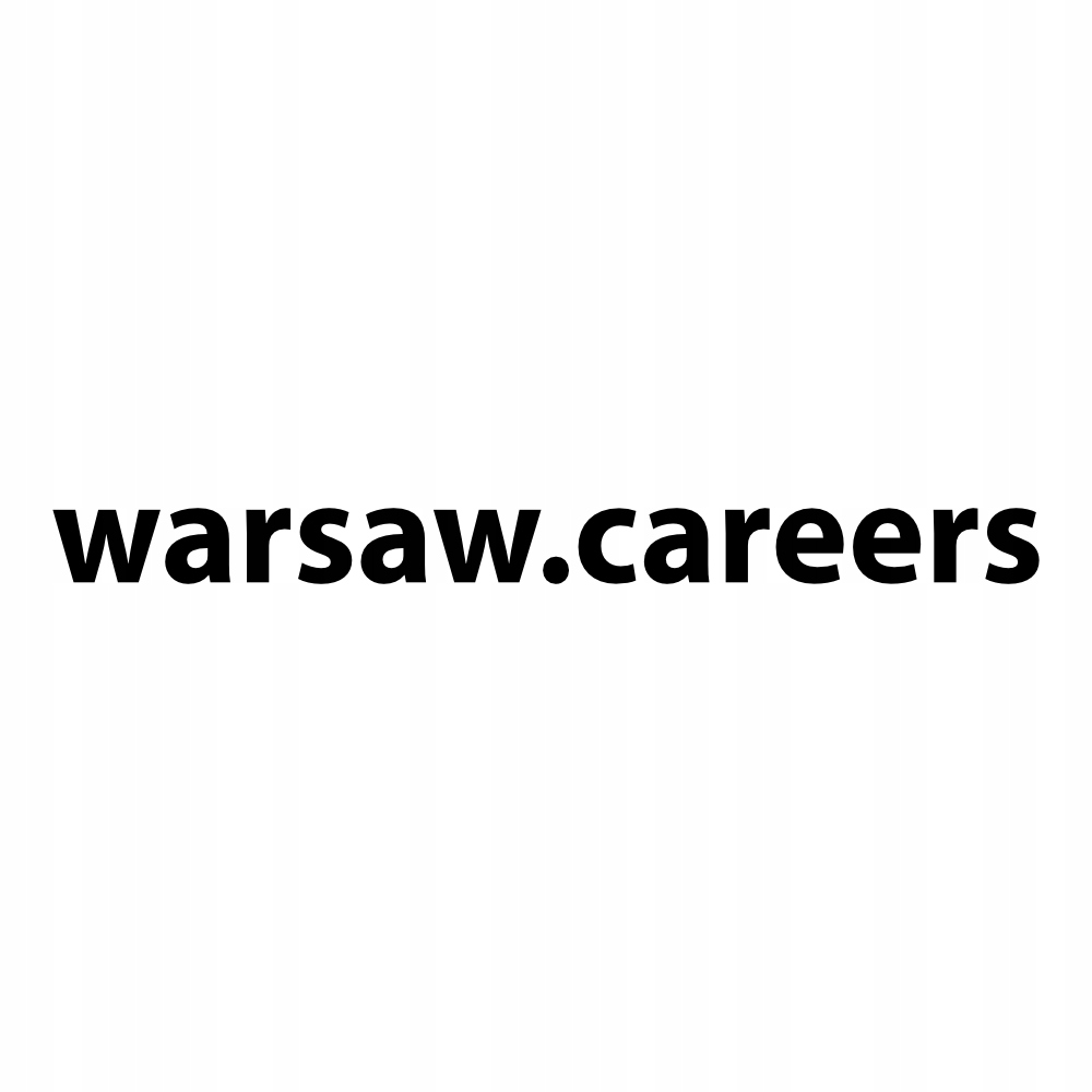 Warsaw.careers domena www url TLD gTLD warszawa
