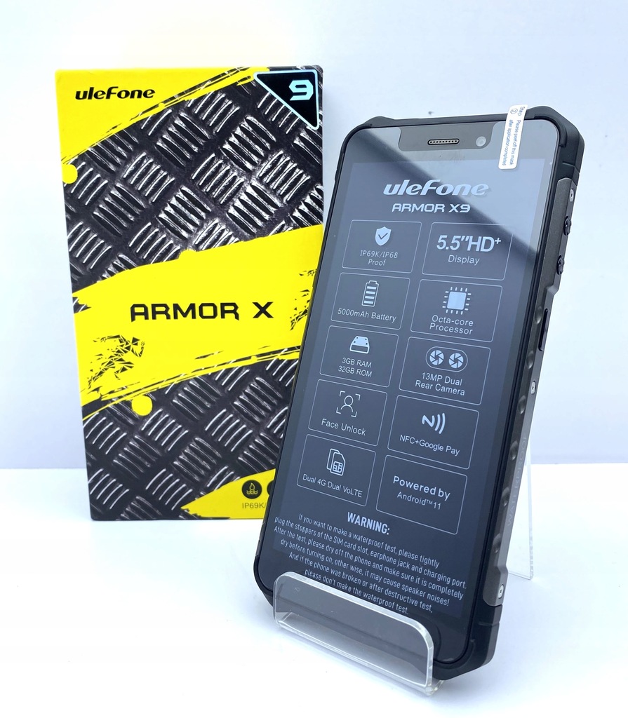 Smartfon UleFone Armor X9 3/32GB czarny