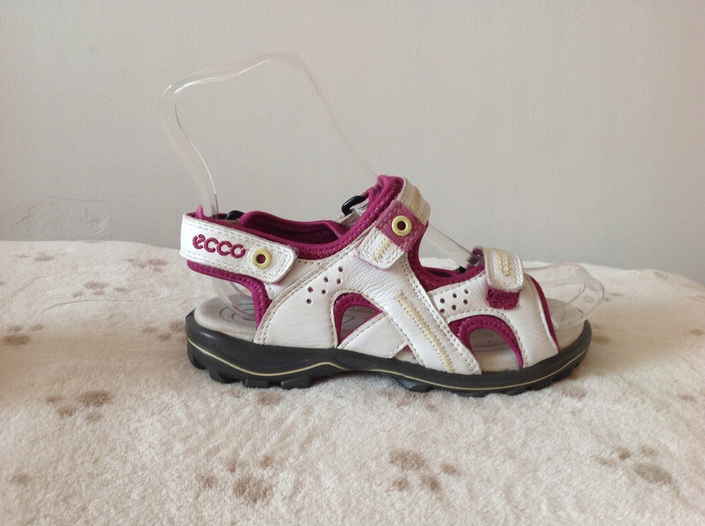 Ecco light roz.33 w-20.5cm skóra naturalna