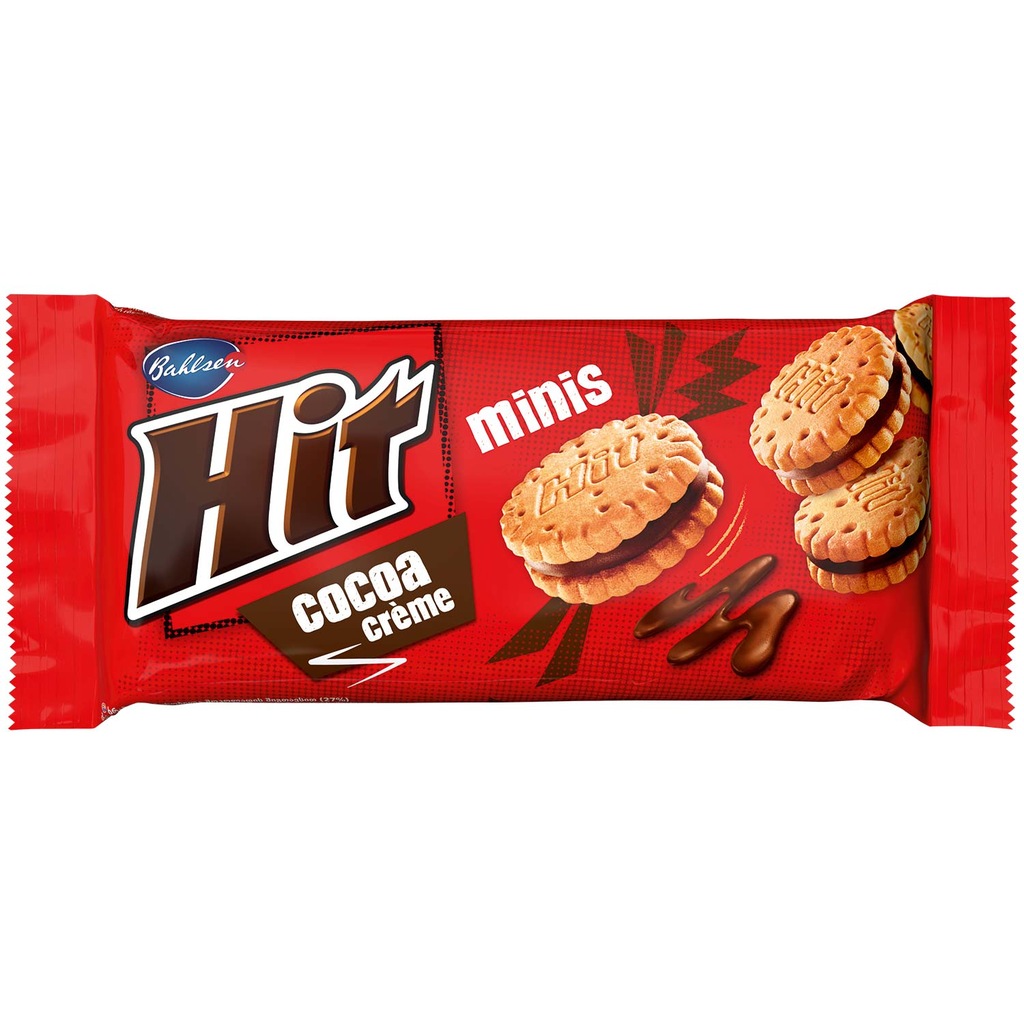 Hit Mini Minis Ciastka Markizy Kakaowe Ciasteczka Czekoladowe 130g DE ...