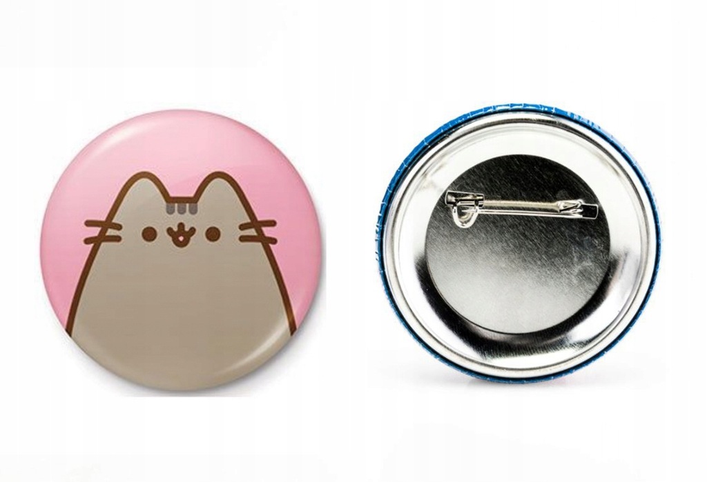 Przypinka Pusheen Kotek pin do plecaka do ubrań