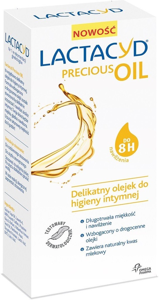 Lactacyd Precious Oil Delikatny olejek do higieny