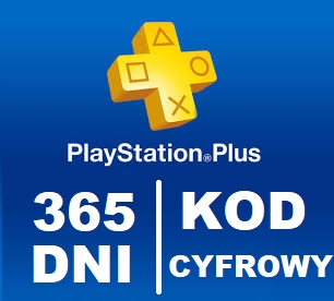 PlayStation PLUS 365 DNI ROK 12 MIESIĘCY PS4 KOD