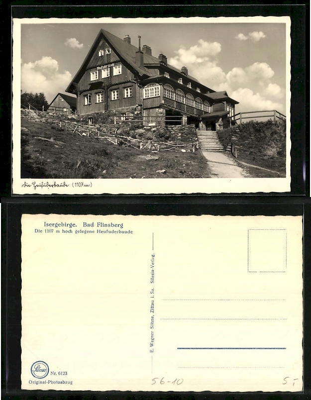 Świeradów Zdrój Bad Flinsberg Heufuderbaude Berghütte