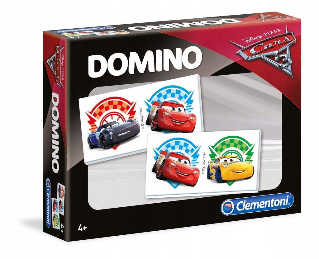 GRA DOMINO z autami AUTA CARS 13280