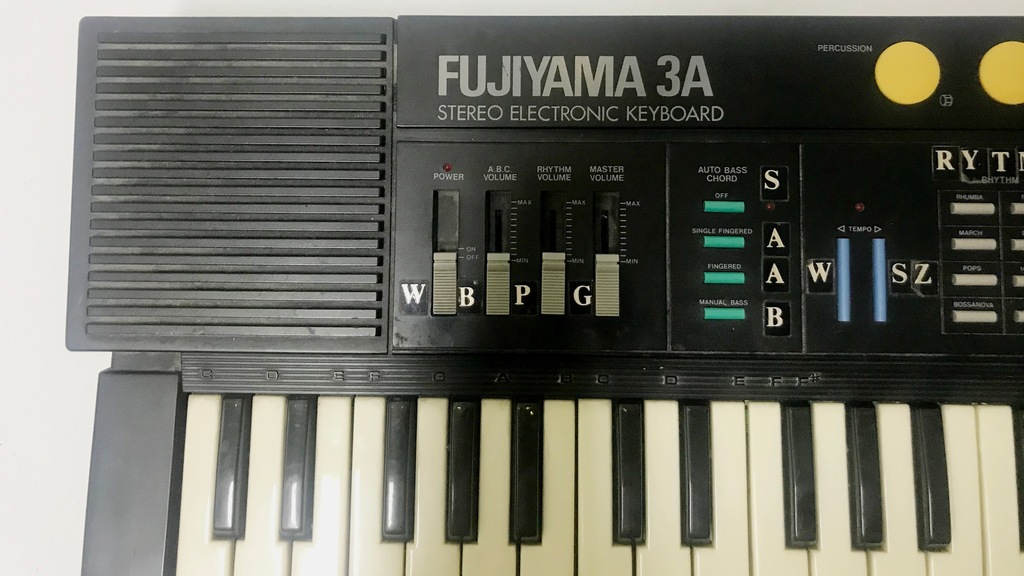 Fujiyama 3a outlet stereo electronic keyboard
