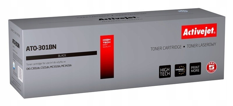 Toner Activejet ATO-301BN (zamiennik OKI 44973536;