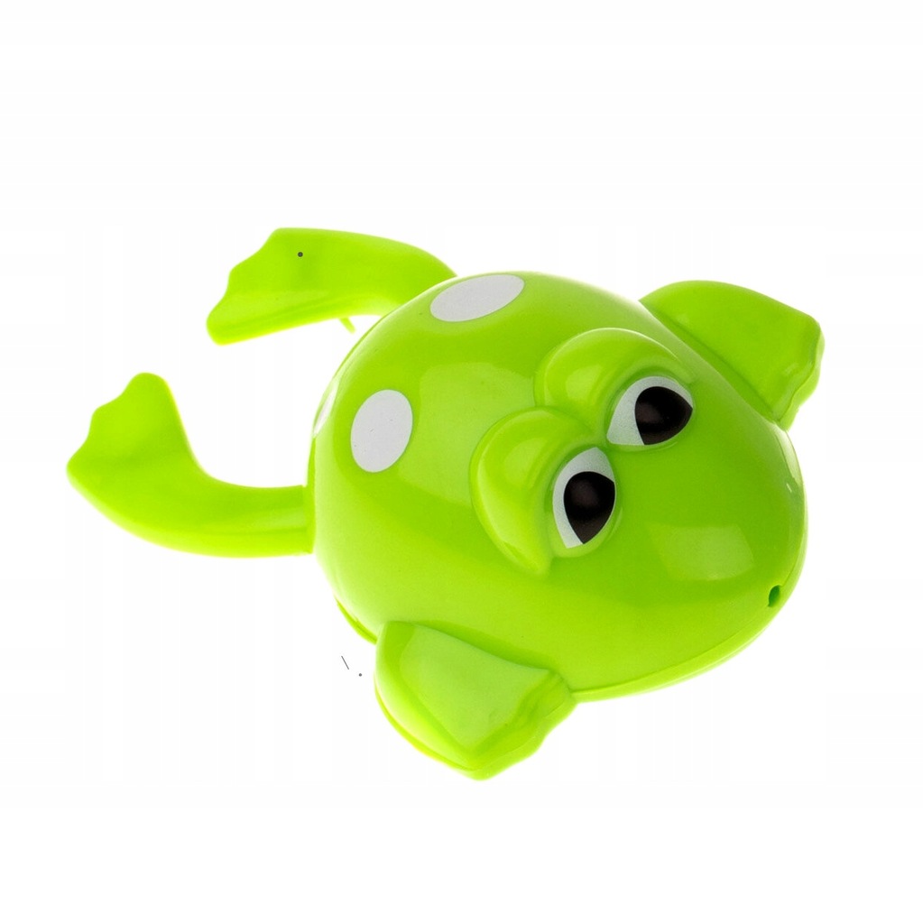 Pływająca plastikowa żaba do nakręcania