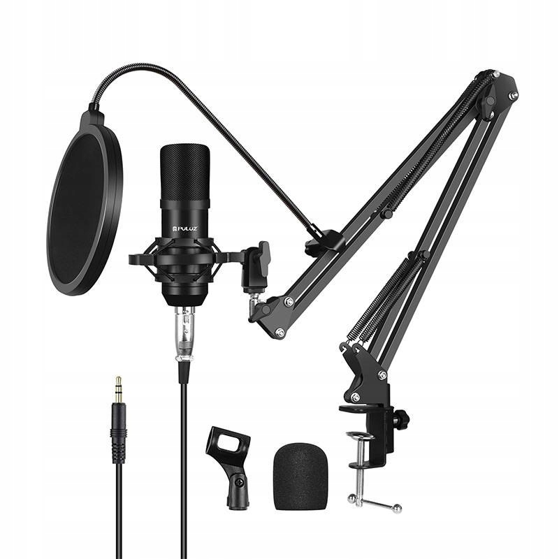 Mikrofon pojemnościowy Puluz PU612B Studio Broadca
