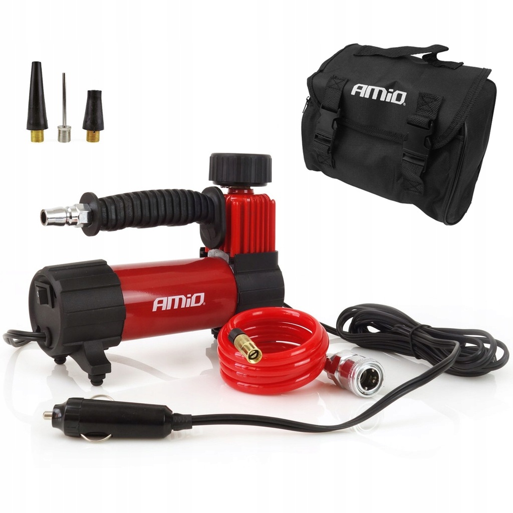 KOMPRESOR SAMOCHODOWY POMPKA SPRĘŻARKA POD ZAPALNICZKĘ 12V 100 PSI / 7 BAR