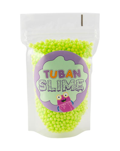 Tuban - Kuleczki styropianowe 0,2L - limonkowy