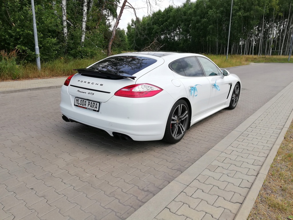 Auto Samochód do ślub wesela PORSCHE PANAMERA ŁÓDŹ