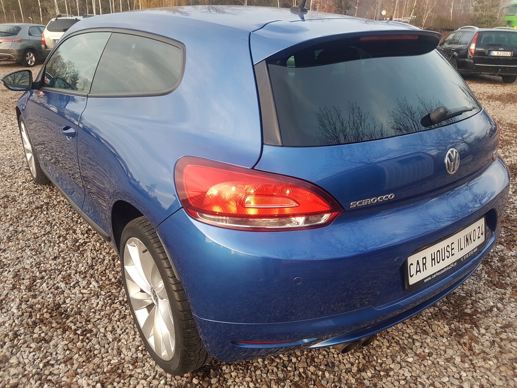 VW SCIROCCO BENZYNA 160 KONI. JAK Z SALONU 9101867888