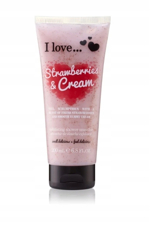 I LOVE Exfoliating Shower Smoothie peeling do ciała Strawberries & Cream
