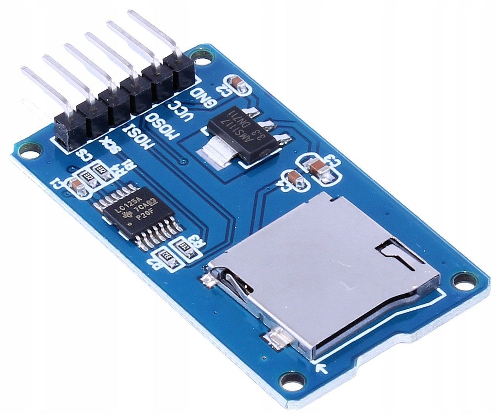 Czytnik kart mikro SD Arduino SPI