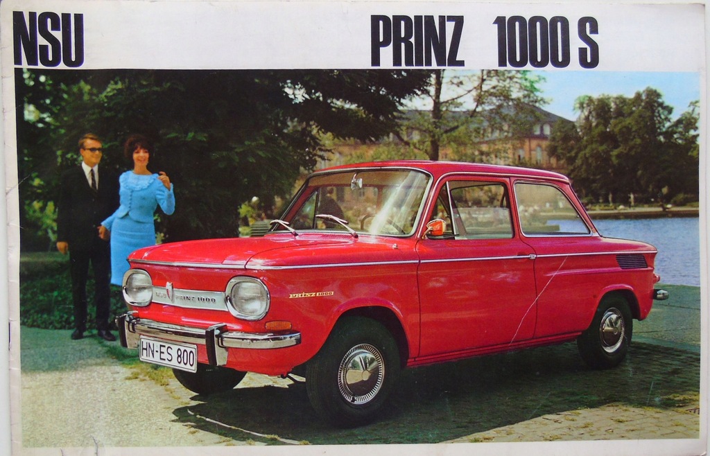 NSU PRINZ 1000 S prospekt