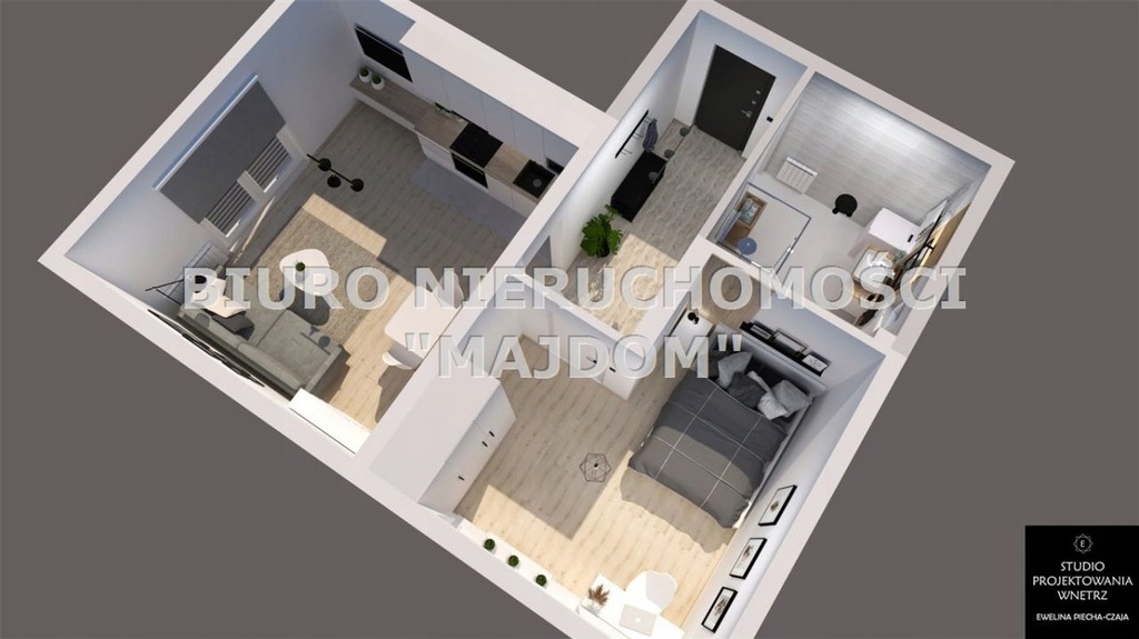 Mieszkanie, Kęty, Kęty (gm.), 55 m²