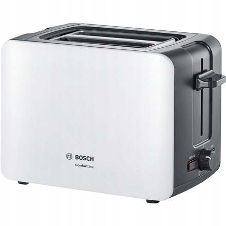 Bosch Toaster ComfortLine TAT6A111 White, 1090 W,