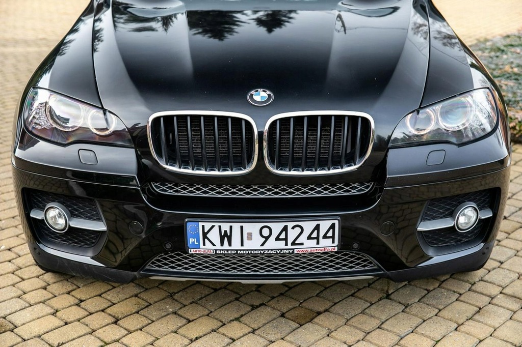 BMW X6 3.5i. El. kierownica, szyberda, kamery 360