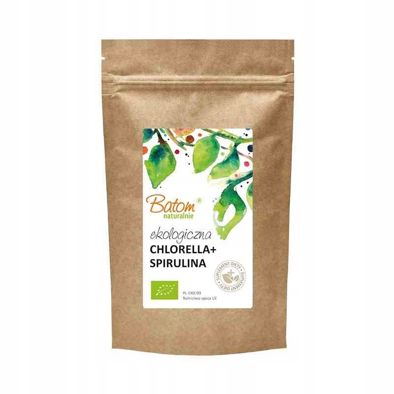 CHLORELLA + SPIRULINA BIO 625 TABLETEK 250 g (400