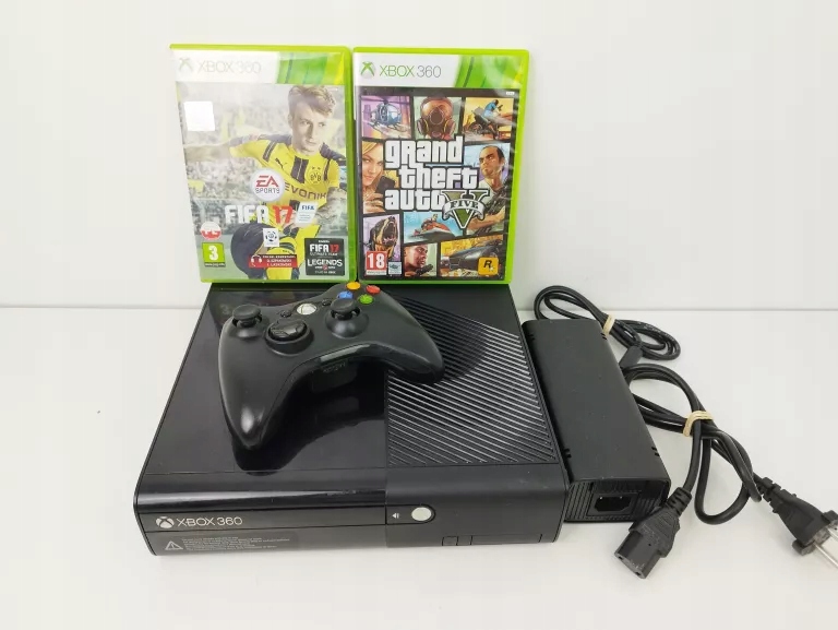 KONSOLA XBOX 360 E 1538 500GB 12630861504 oficjalne archiwum Allegro