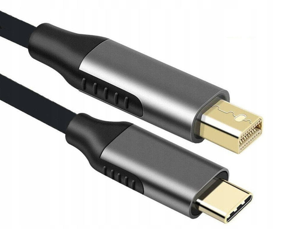 KABEL USB 3.1-C DO MINI DISPLAYPORT 4K DŁUGOŚĆ 1,8 M