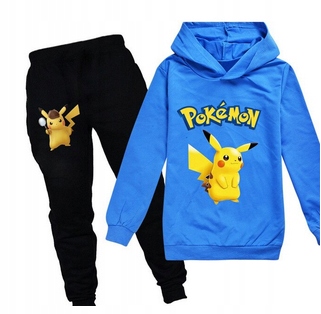 Dres Pokemony Pikachu bluza i spodnie 140