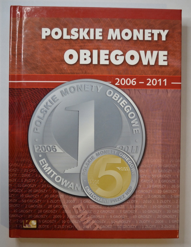 Pusty album na polskie monety obiegowe 2006-2011