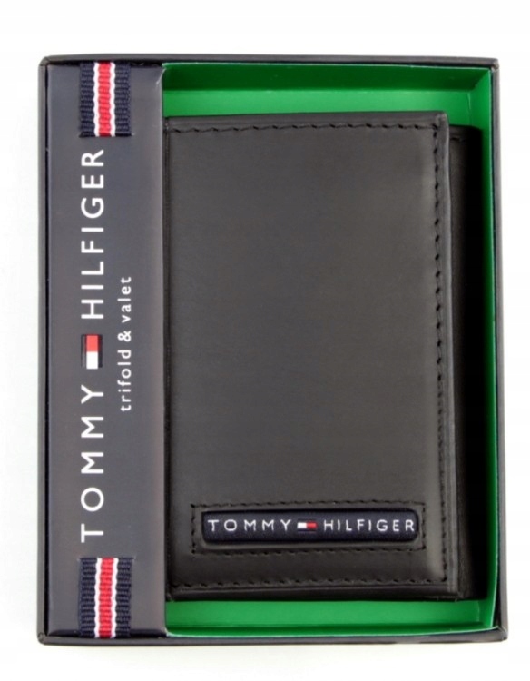 Купить Мужской кожаный кошелек TOMMY HILFIGER черный: отзывы, фото, характеристики в интерне-магазине Aredi.ru