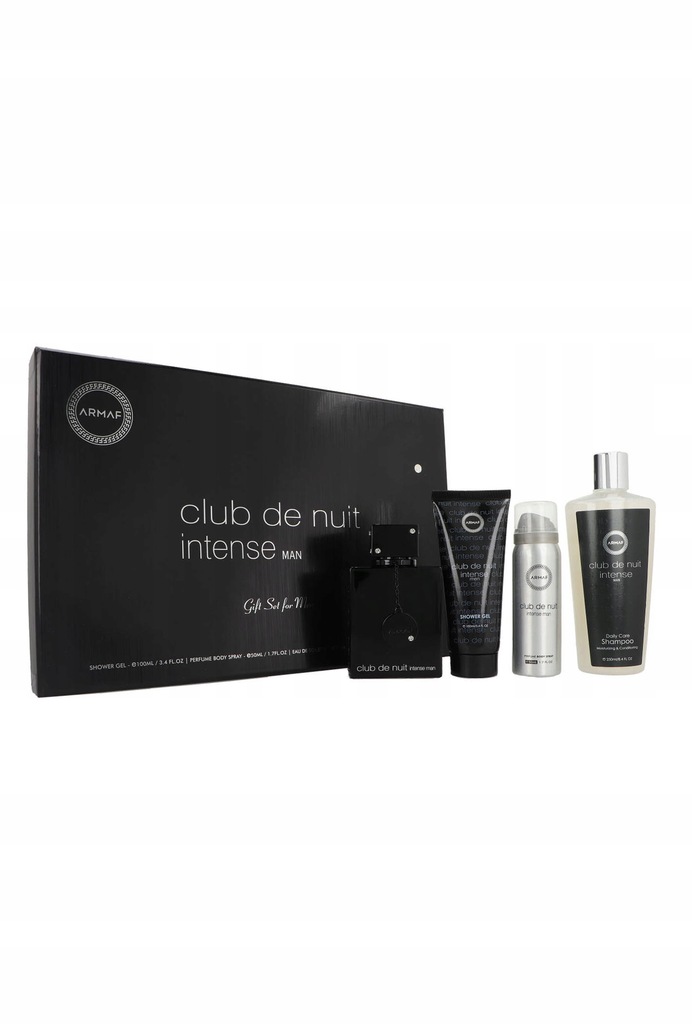 Zestaw Armaf Club de Nuit Intense Man Edt 105ml+ dezodorant + żel+ szampon