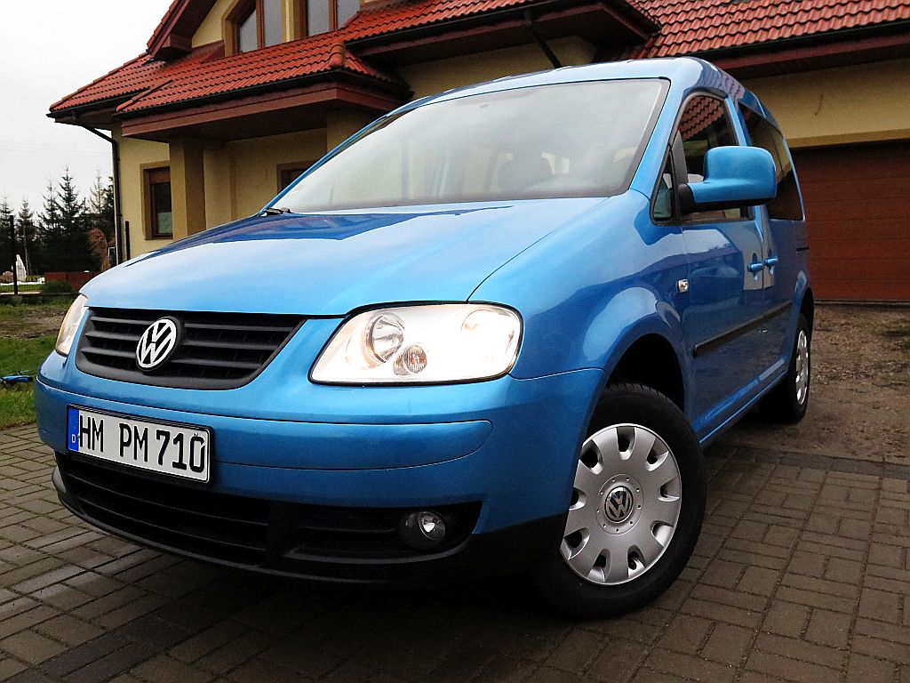 Volkswagen Caddy LIFE FAMILY 2007r. 1.6 8V benzyna