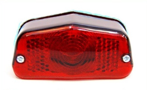 LAMPA TYLNA TYŁ CHROM METAL CHOPPER DRAG CRUISER 2