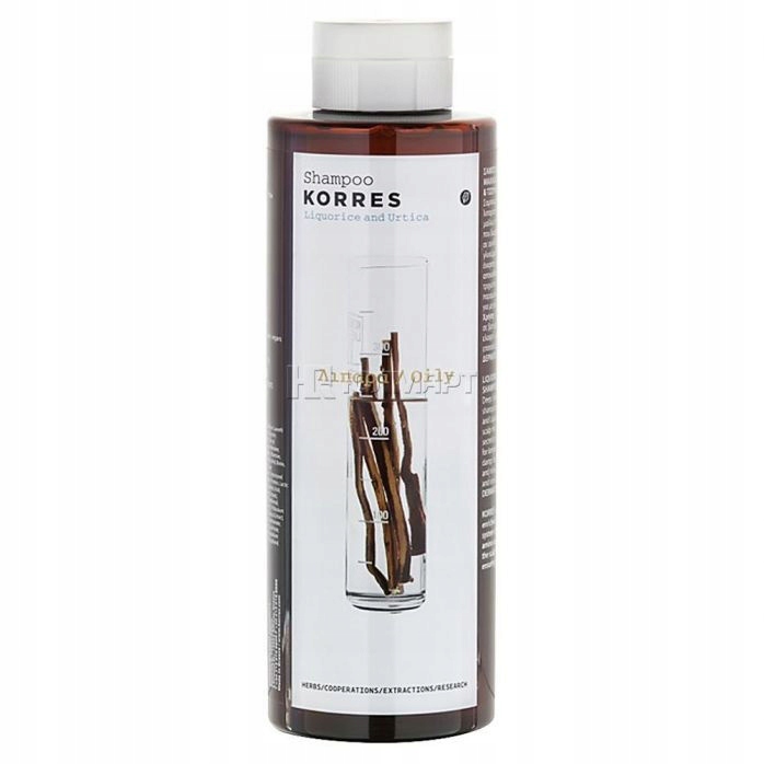Korres Shampoo For Oily Hair With Liquorice And Ur