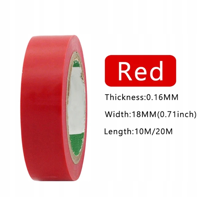 10M/20M Wire Flame Retardant Electrical Insulation Tape PVC Tape