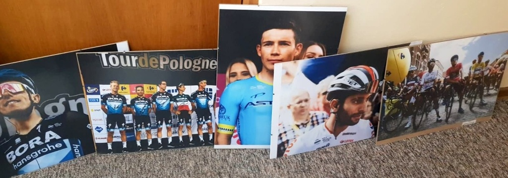 Zdjęcia z autografami - Tour de Pologne 2019
